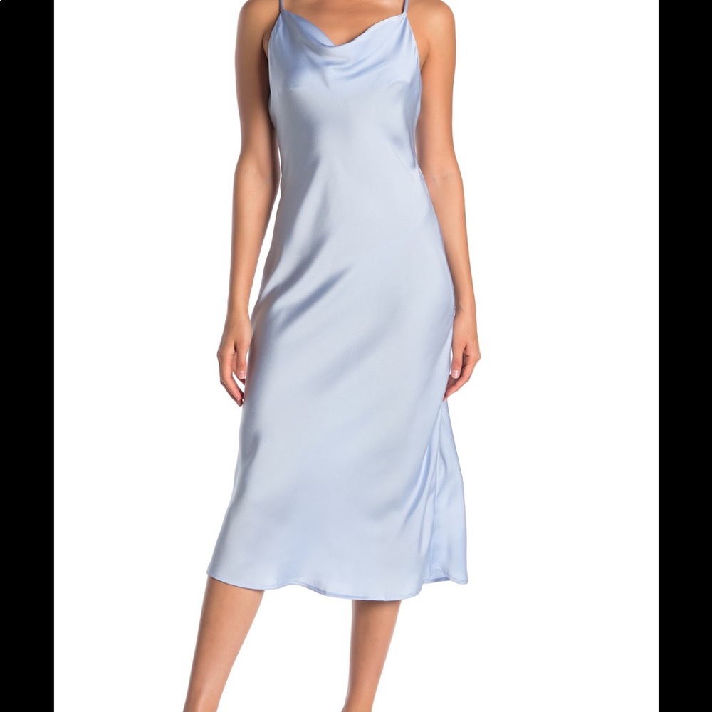 kendrick satin midi slip dress Almost NEW